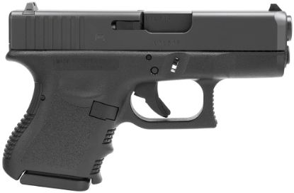 Picture of Glock Pi2750201 G27 Gen3 Subcompact *Ca Compliant 40 S&W 3.43" Barrel 9+1, Black Frame & Slide, Finger Grooved Textured Polymer Grip, Safe Action Trigger 