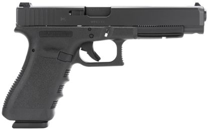 Picture of Glock Pi3530101 G35 Gen3 Competition *Ca Compliant 40 S&W 5.31" Barrel 10+1, Black Frame & Slide, Finger Grooved Rough Texture Grip, Adjustable Sights, Safe Action Trigger 