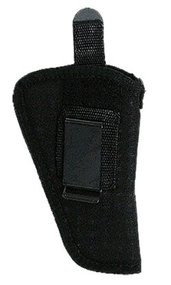 Picture of Uncle Mike's 21106 Gunmate Hip Holster Size 06 Black Tri-Laminate Belt Clip/Belt Loop Fits Med Frame Pistol Fits 4" Barrel Belt 2" Wide Ambidextrous 