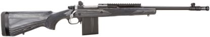 Picture of Ruger 6803 Scout 308 Win 10+1 16.10" Barrel With Flash Suppressor, Matte Black Alloy Steel, Black Laminate Stock, Optics Ready 