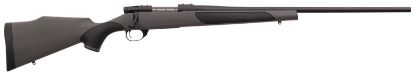 Picture of Weatherby Vgt243nr4o Vanguard 243 Win 5+1 24" Barrel, Matte Blued Metal Finish & Gray With Black Panels Fixed Monte Carlo Griptonite Stock 