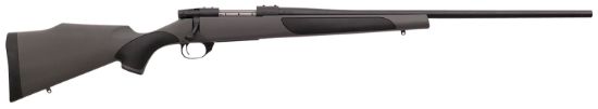 Picture of Weatherby Vgt308nr4o Vanguard 308 Win 5+1 24" Barrel, Matte Blued Metal Finish & Gray With Black Panels Fixed Monte Carlo Griptonite Stock 