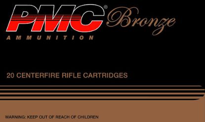 Picture of Pmc 223A Bronze 223 Rem 55 Gr Full Metal Jacket Boat Tail 20 Per Box/ 50 Case 