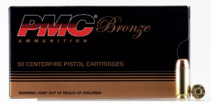 Picture of Pmc 40D Bronze 40 S&W 165 Gr Full Metal Jacket 50 Per Box/ 20 Case 