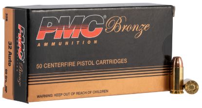 Picture of Pmc 32B Bronze 32 Acp 60 Gr Jacket Hollow Point 50 Per Box/ 20 Case 