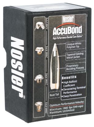 Picture of Nosler 56357 Accubond 6Mm .243 90 Gr Spitzer Point/ 50 Per Box 