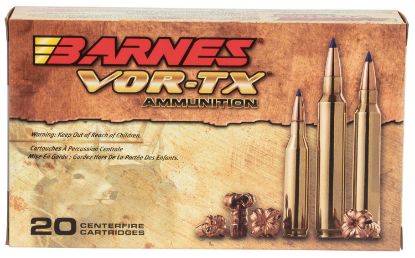 Picture of Barnes Bullets 21571 Vor-Tx Rifle 300 Rum 165 Gr Tipped Tsx Boat Tail 20 Per Box/ 10 Case 