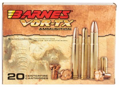 Picture of Barnes Bullets 22027 Vor-Tx Safari 458 Lott 500 Gr Barnes Tsx Flat Base 20 Per Box/ 10 Case 