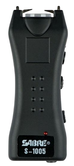 Picture of Sabre S1005bk Mini Stun Gun Black Includes Flashlight/Holster/Wrist Strap 