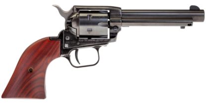 Picture of Heritage Mfg Rr22999mb4 Rough Rider 22 Lr 22 Wmr 9 Shot, 4.75" Black Steel Barrel, Black Zinc Alloy Frame, Black Cylinder, Cocobolo Grip, Hammer/Thumb Safety, Exposed Hammer 