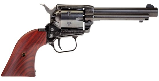 Picture of Heritage Mfg Rr22999mb4 Rough Rider 22 Lr 22 Wmr 9 Shot, 4.75" Black Steel Barrel, Black Zinc Alloy Frame, Black Cylinder, Cocobolo Grip, Hammer/Thumb Safety, Exposed Hammer 