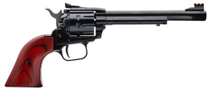 Picture of Heritage Mfg Rr22999mb6as Rough Rider 22 Lr 22 Wmr 9 Shot, 6.50" Black Steel Barrel, Black Zinc Alloy Frame, Black Cylinder, Cocobolo Grip, Hammer/Thumb Safety, Exposed Hammer 