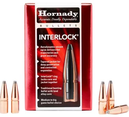 Picture of Hornady 2640 Interlock 6.5Mm .264 160 Gr Round Nose 100 Per Box/ 15 Case 