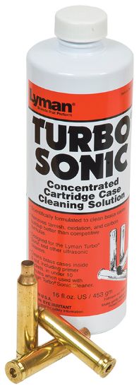 Picture of Lyman 7631705 Ultrasonic Cleaner Turbo Sonic Solution 16 Oz Bottle 