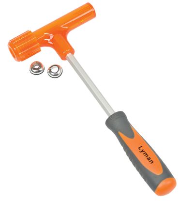 Picture of Lyman 7810216 Mag Inertia Bullet Puller Magnum Orange/Black 