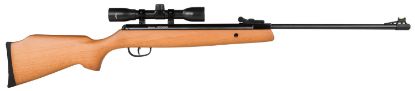 Picture of Crosman Co1k77x Optimus Air Rifle Spring Piston 177 1Rd Shot Black Black Receiver Hardwood Scope 4X32mm 