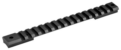 Picture of Warne M674m Remington 700 Tactical Rail Matte Black Long Action 0 Moa 