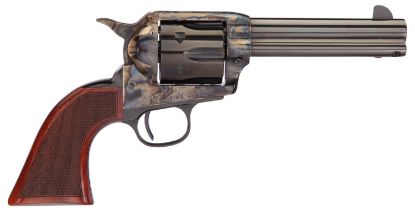 Picture of Taylors & Company 550825 Runnin Iron 357 Mag Caliber With 4.75" Blued Finish Barrel, 6Rd Capacity Blued Finish Cylinder, Color Case Hardened Finish Steel Frame & Checkered Walnut Grip 