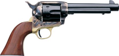 Picture of Taylors & Company 550527 Ranch Hand 357 Mag Caliber With 5.50" Blued Finish Barrel, 6Rd Capacity Blued Finish Cylinder, Color Case Hardened Finish Steel Frame & Walnut Grip 