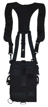 Picture of Grovtec Us Inc Gthl14902r Trail Pack Shoulder Black Nylon Harness Fits Med/Lg Da Revolver Ambidextrous 