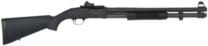 Picture of Mossberg 50771 590A1 Tactical Spx 12 Gauge 3" 8+1 20" Parkerized Heavy-Walled Barrel Black Rec With Ghost Ring Rear Sight Black Synthetic Stock Right Hand Includes Bayonet Lug 