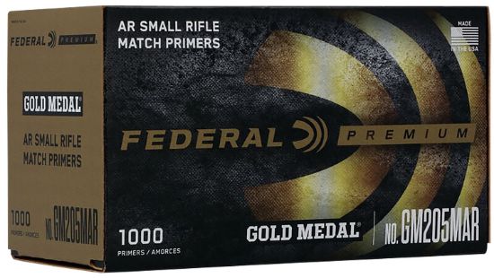 Picture of Federal Gm205mar Gold Medal Premium Small Ar Rifle Multi Caliber 1000 Per Box 