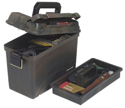 Picture of Plano 161200 Plano Field Box Portable Deep 6 Boxes 3" Shells Plastic Camo 