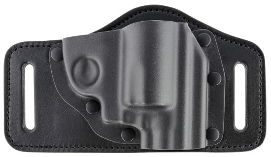 Picture of Galco Ts158b Tacslide Owb Black Kydex/Leather Belt Slide Fits S&W J Frame Fits 2-3" Barrel Right Hand 