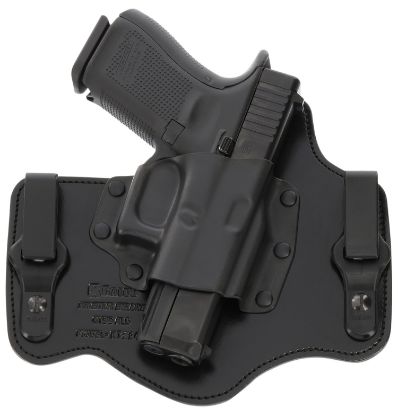 Picture of Galco Kt224b Kingtuk Deluxe Iwb Black Kydex/Leather Compatible W/Ruger Security-9/Glock 17 Gen1-5/22 Gen2-5 Uniclip Mount Right Hand 