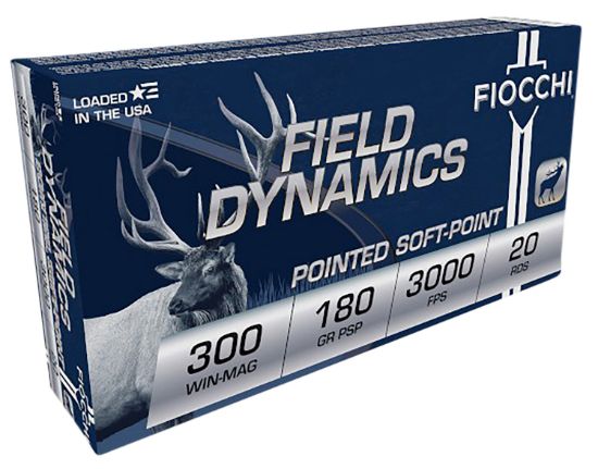 Picture of Fiocchi 300Wmb Field Dynamics 300 Win Mag 180 Gr Psp Interlock Bt 20 Per Box/ 10 Case 