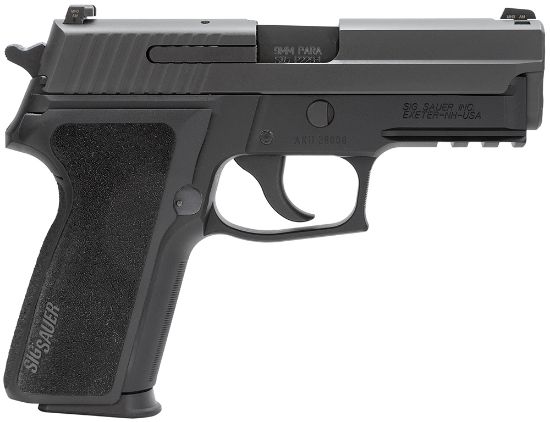 Picture of Sig Sauer 229R9bssca P229 Compact *Ca Compliant 9Mm Luger 3.90" 10+1 Black Hardcoat Anodized Black 1-Piece Ergo Grip 