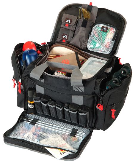 Picture of Gps Bags 2014Lrb Large Black Nylon W/ Lift Ports, Storage Pockets, Visual Id Storage System & Holds 5 Handguns Or More & Ammo Includes 4 Ammo Dump Cups 