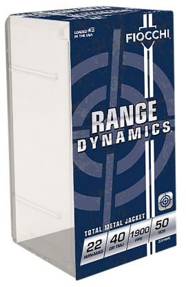 Picture of Fiocchi 22Fwmc Field Dynamics Performance 22 Wmr 40 Gr Total Metal Jacket 50 Per Box/40 Case 