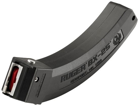 Picture of Ruger 90361 Bx-25 25Rd Magazine Fits Ruger 10/22/Sr/77/Charger 22Lr Black 