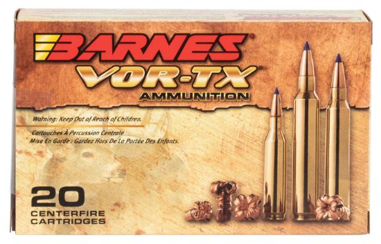 Picture of Barnes Bullets 21581 Vor-Tx Rifle 35 Whelen 180 Gr Barnes Tipped Tsx Flat Base 20 Per Box/ 10 Case 