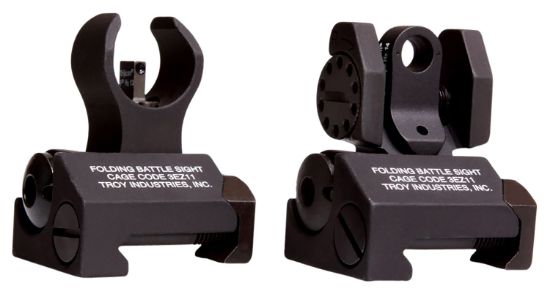 Picture of Troy Ind Ssigiarsmbt00 Micro Battlesight Set Hk Front & Round Rear Black 