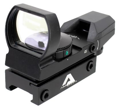 Picture of Aim Sports Rt403 Reflex Sight Classic Edition Matte Black 1 X 34 Mm Red/Green Multi Reticle 