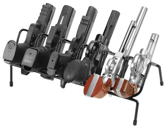 Picture of Past 222210 Lockdown 6 Gun Handgun Rack Black 