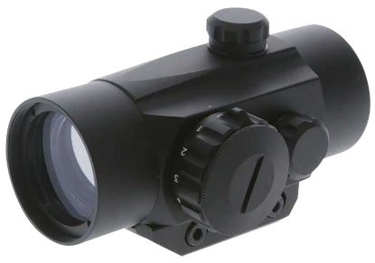 Picture of Truglo Tg8030p Traditional Anodized Matte Black 1X30mm 5 Moa Red Dot Reticle 