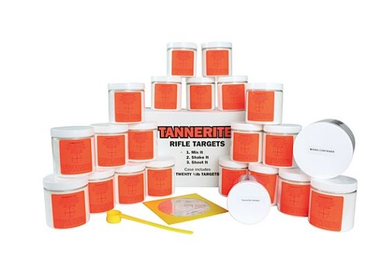 Picture of Tannerite Pp20 Pro Pak Impact Enhancement Explosion White Vapor Centerfire Rifle Firearm 0.50 Lb 20 Targets 