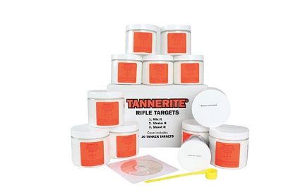 Picture of Tannerite Pp410 Pro Pak Impact Enhancement Explosion White Vapor Centerfire Rifle Firearm 1 Lb 10 Targets 