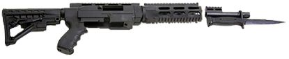 Picture of Archangel Aa556r Ar-15 Style Conversion Stock Black Synthetic 6 Position For Ruger 10/22 