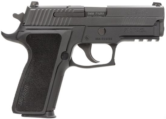 Picture of Sig Sauer 229R9eseca P229 Compact Enhanced Elite *Ca Compliant 9Mm Luger 3.90" 10+1 Black Hardcoat Anodized Black 1-Piece Ergo Grip 