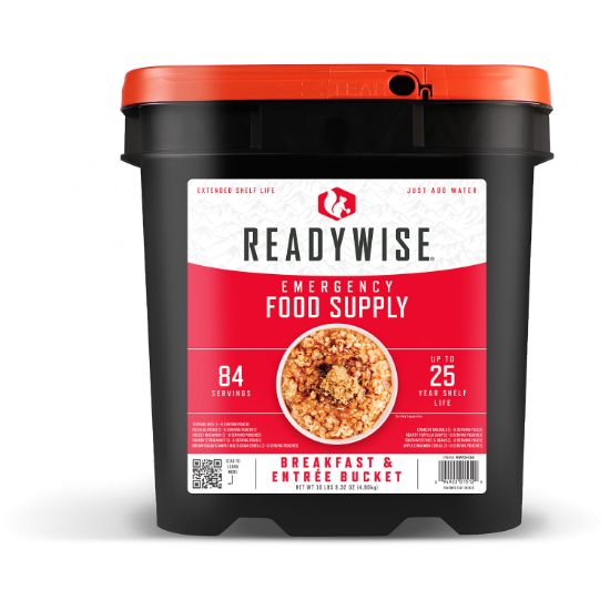 Picture of Readywise Rw01184 Meals Ready To Eat Freeze Dried Entrees 84 Servings Per Bucket 