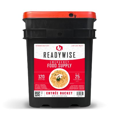 Picture of Readywise Rw01120 Grab N Go Bucket Freeze Dried Entrees 120 Servings Per Bucket 