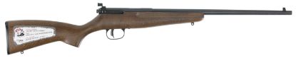 Picture of Savage Arms 13820 Rascal 22 Lr Caliber With 1Rd Capacity, 16.12" Barrel, Blued Metal Finish & Satin Hardwood Stock Left Hand (Youth) 
