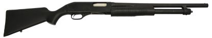 Picture of Stevens 19486 320 Security 12 Gauge 3" 5+1 18.50" Matte Black Carbon Steel Barrel, Matte Black Synthetic Stock, Ambidextrous Includes Fixed Cylinder Bore Choke 