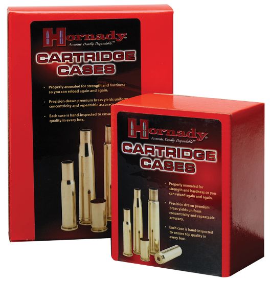 Picture of Hornady 8611 Unprimed Cases Cartridge 17 Hornet Rifle Brass 