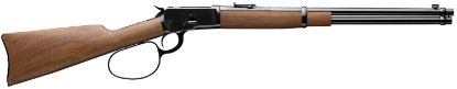 Picture of Winchester Guns 534190141 Model 1892 Large Loop Carbine 45 Colt (Lc) 10+1 Cap 20" Brushed Polish Blued Rec/Barrel Satin Walnut Fixed Straight Grip Stock Right Hand (Full Size) 