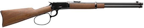 Picture of Winchester Guns 534190141 Model 1892 Large Loop Carbine 45 Colt (Lc) 10+1 Cap 20" Brushed Polish Blued Rec/Barrel Satin Walnut Fixed Straight Grip Stock Right Hand (Full Size) 